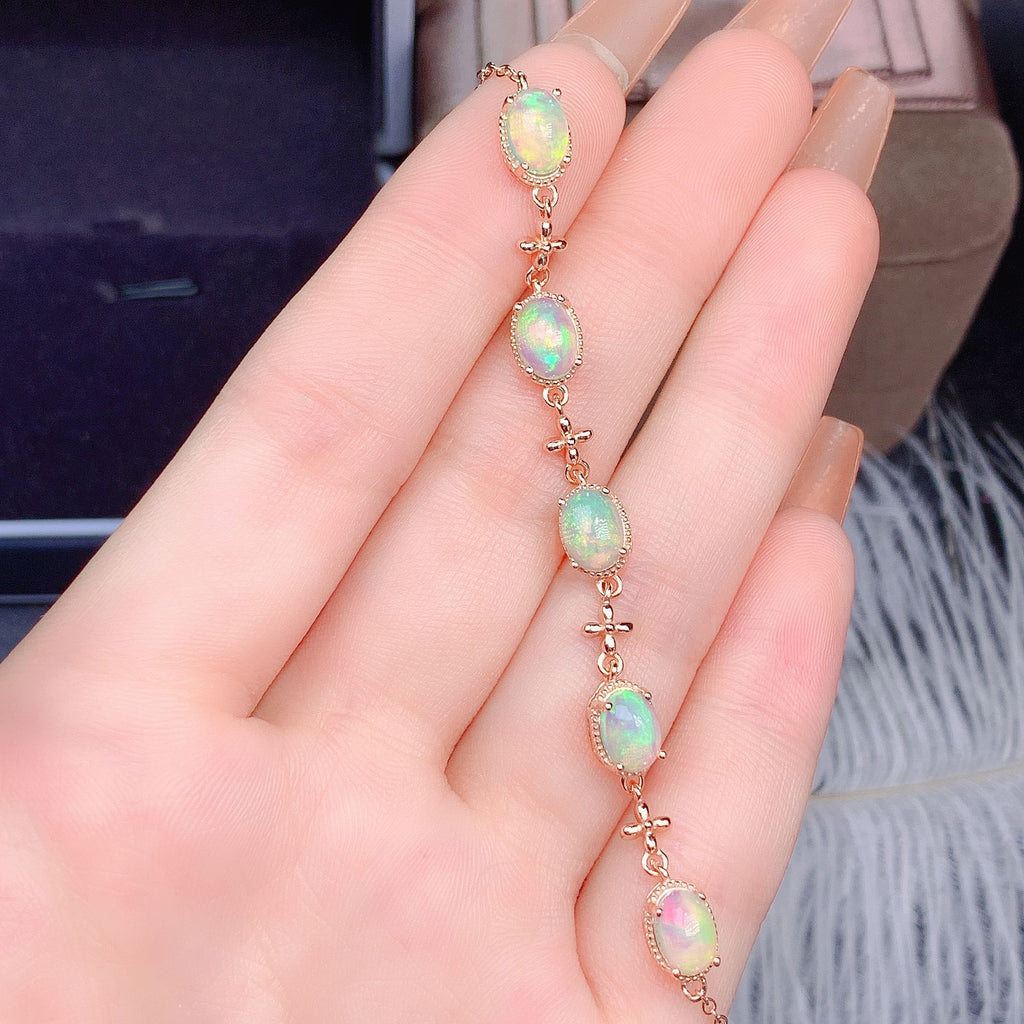 Women's Simple Personality Natural Opal Bracelet