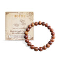 Hoexe Rosewood Bracelet Unisex Everyday Decor With Rosewood Bracelet Beaded