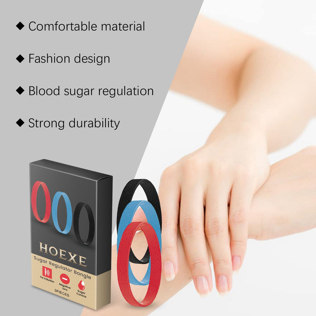 Hoexe Sugar Comfort Care Bracelet Daily Care Portable Negative Ion Soothing Skin Discomfort Body Care