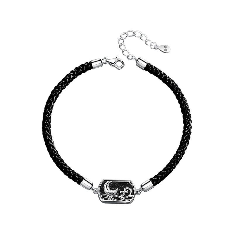 New Star Sea Couple Bracelet S925 Sterling Silver Weaving