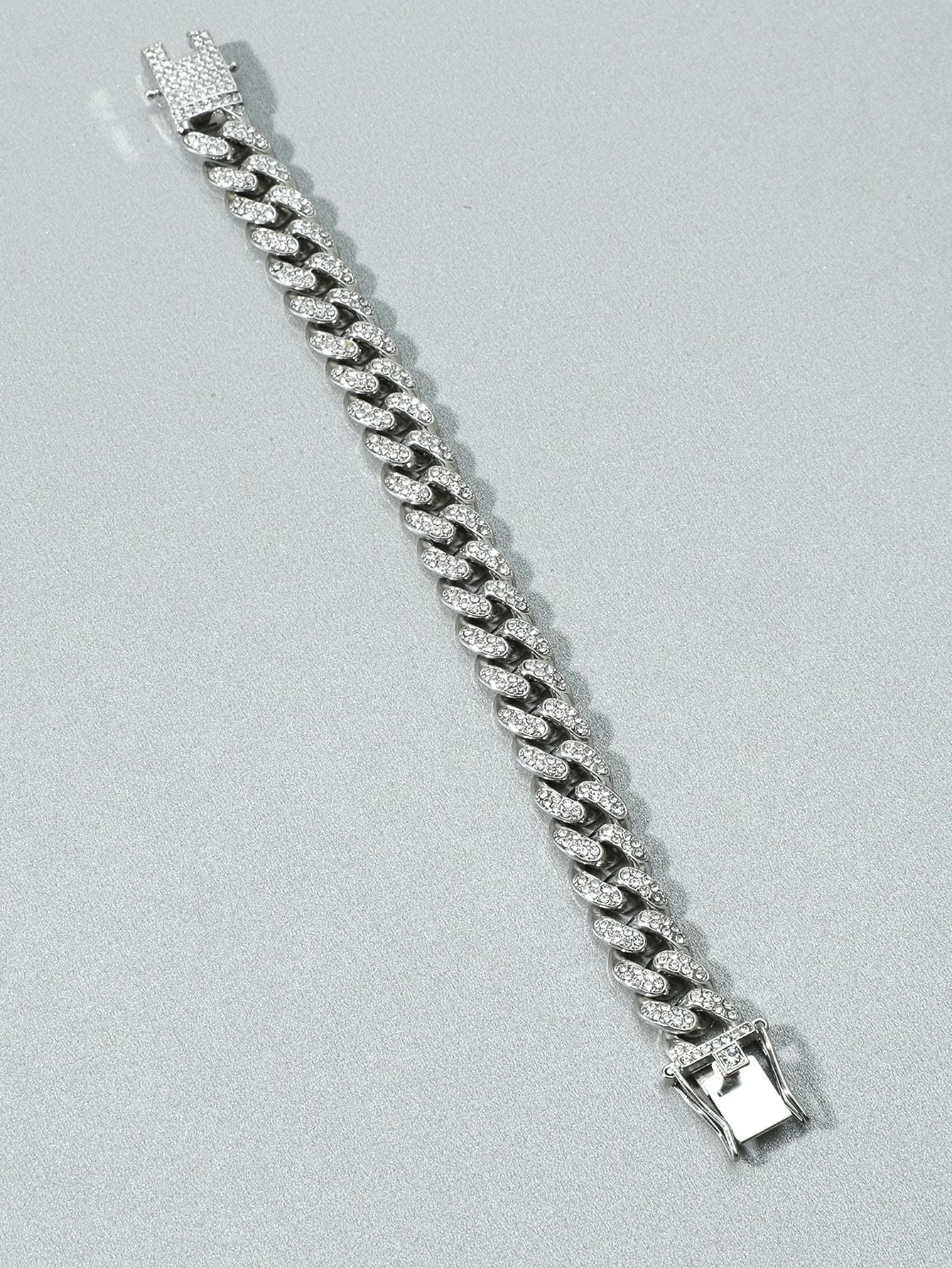 Fashion Trend Diamond Rhinestone Men's Bracelet