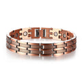Pure Copper 3500 Gauss Double Row Strong Magnetic Bracelet