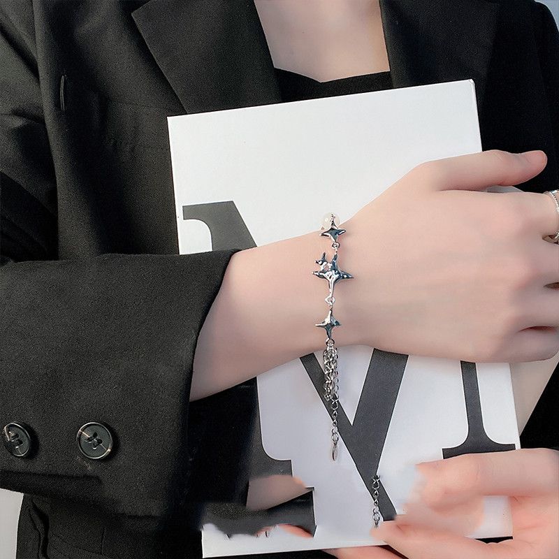 Women's Niche Design Simple Star Cat Eye Bracelet
