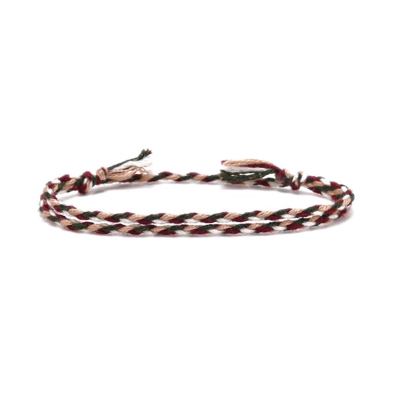 Color Woven Cotton Comfortable Hand Bracelet