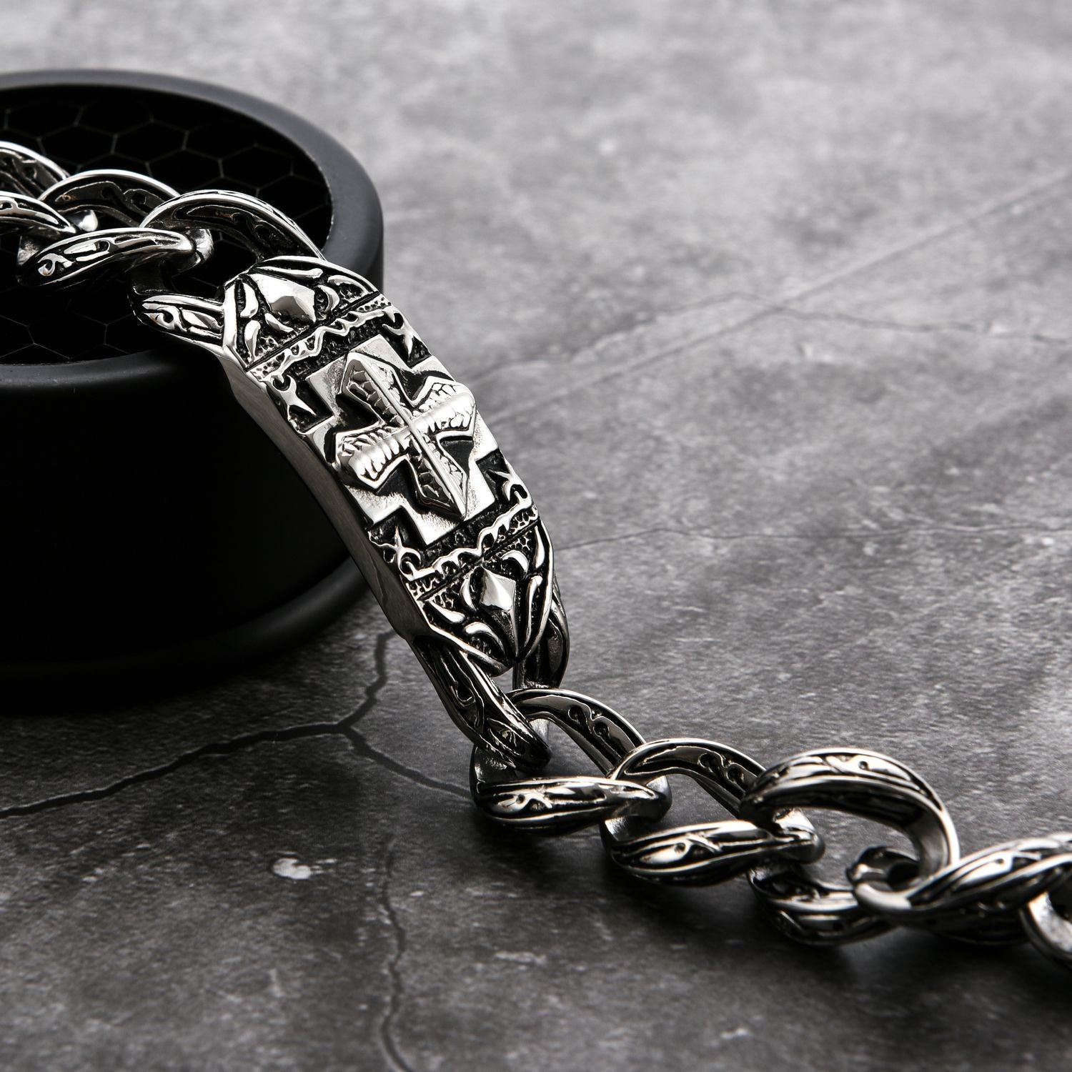 BraceletStainless Steel Bracelet Fashion Trend Cross