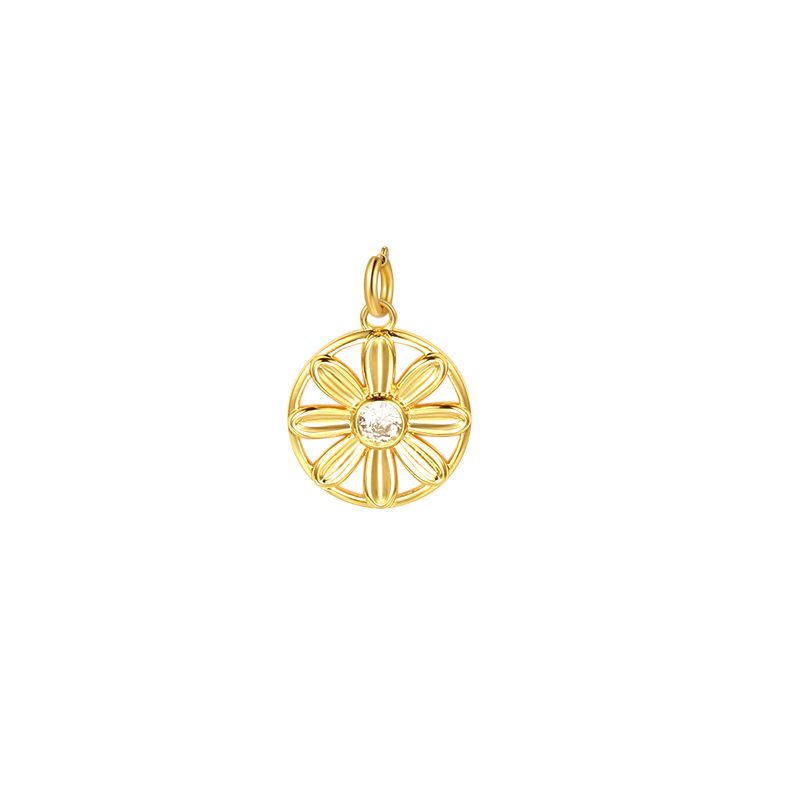 Diy Gold Coin Pendant Bracelet With Beads