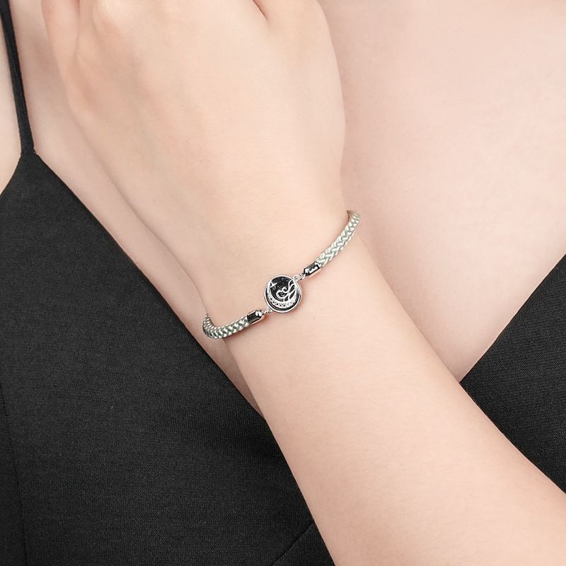 New Star Sea Couple Bracelet S925 Sterling Silver Weaving