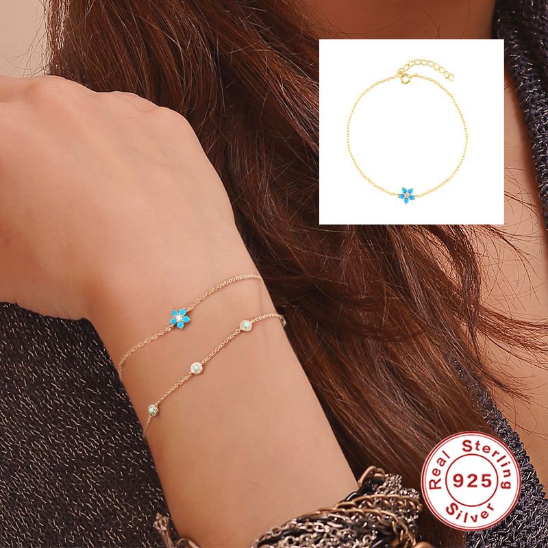 Women's Fashion Versatile Sterling Silver Bracelet