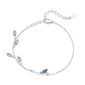 Women's Sterling Silver Bracelet With Simple Personality