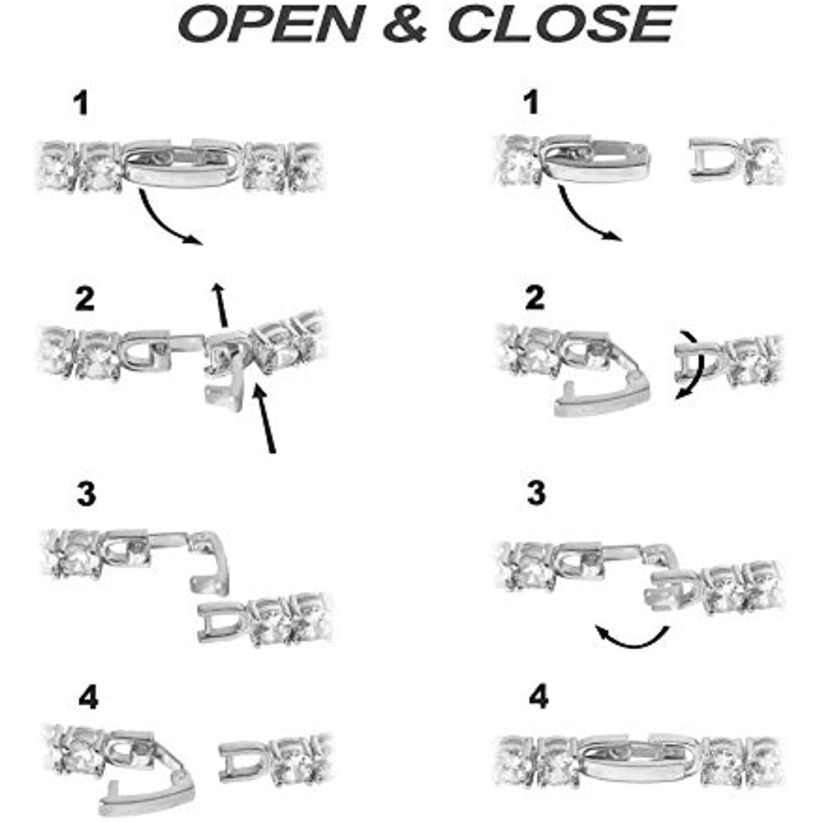 PAVOI 14K Gold Plated 3mm Cubic Zirconia Classic Tennis Bracelet | Gold Bracelets for Women | Size 6.5-7.5 Inch