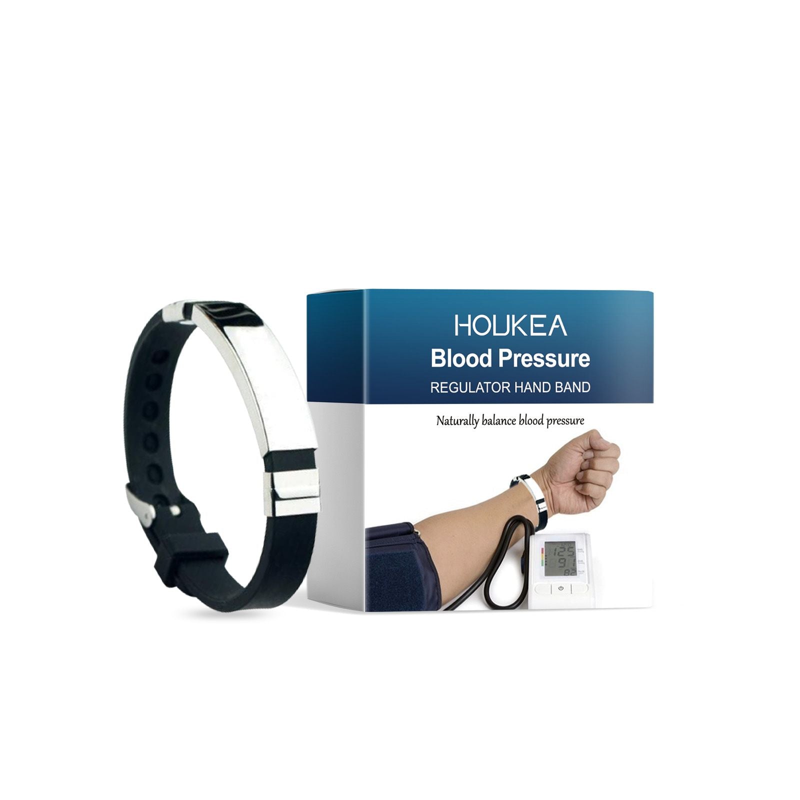 Houkea Fashion Decorative Bracelet Fashion Circulation Portable Unisex Care Hand Decorative Bracelet