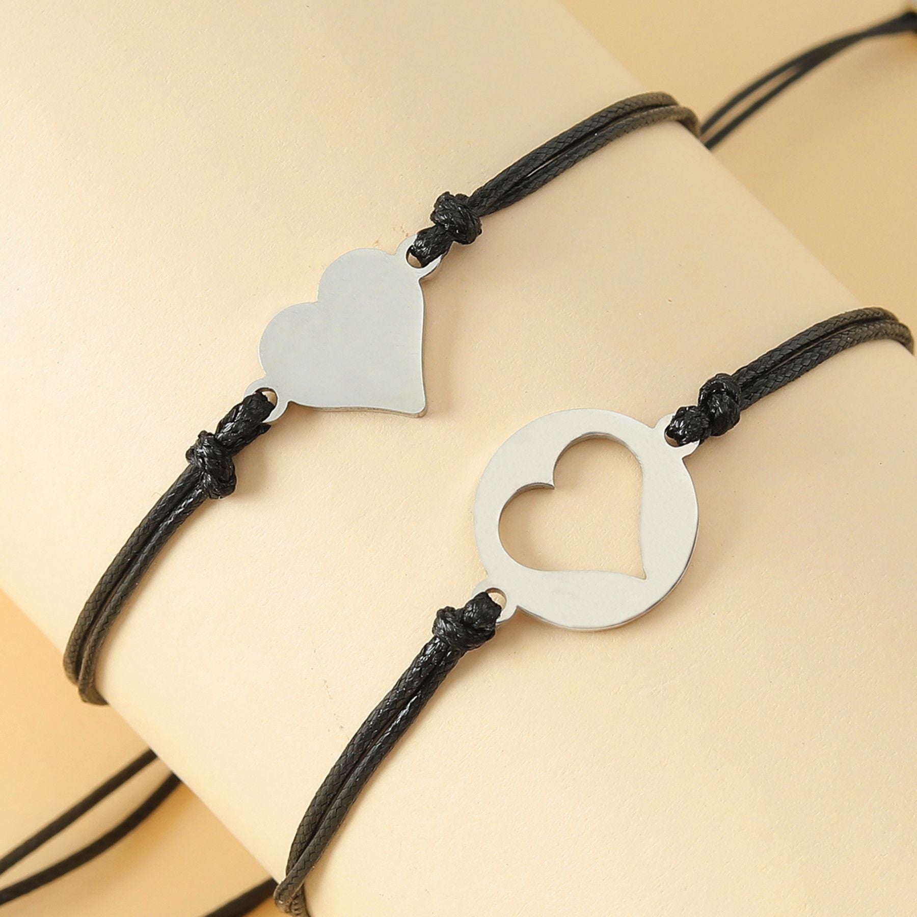 Creative Stainless Steel School Season Card Bracelet