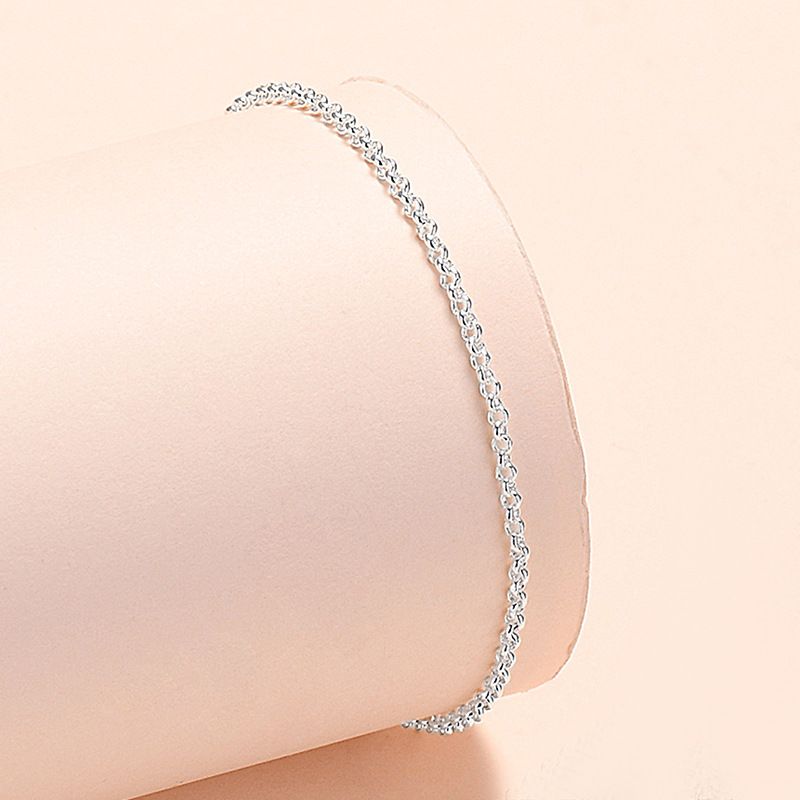 Women's Fashion Silver Plated Geometric Bracelet