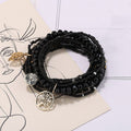 Stretch Beaded Bracelet Tree Of Life Pendant Multilayer Stackable Hand Bracelet Set Boho Style Jewelry Gift